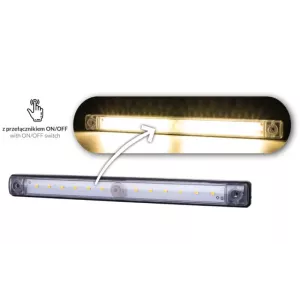Innenleuchte Mit Schalter (LED) Weiß 12 / 24V Universal