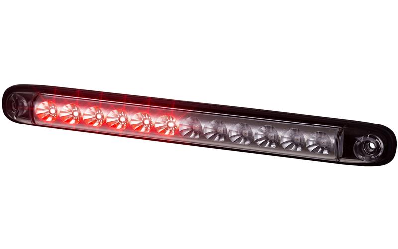 Lampa Zespolona Tylna 3-funkcyjna (LED) Pomarańczowo - Czerwona 12 / 24V Uniwersalna