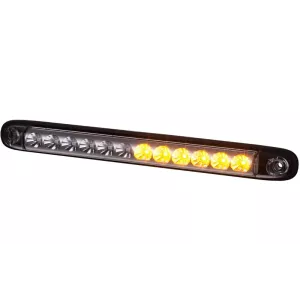 Lampa Zespolona Tylna 3-funkcyjna (LED) Pomarańczowo - Czerwona 12 / 24V Uniwersalna