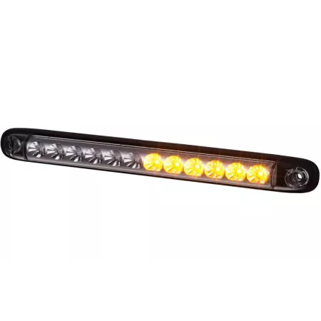 Feu Arrière Multifoncion, 3-fonctions (LED) Orange - Rouge 12 / 24V Universel