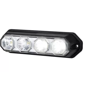 Front Multifunction Light, 2-functional (LED) White - Orange 12 / 24V Universal