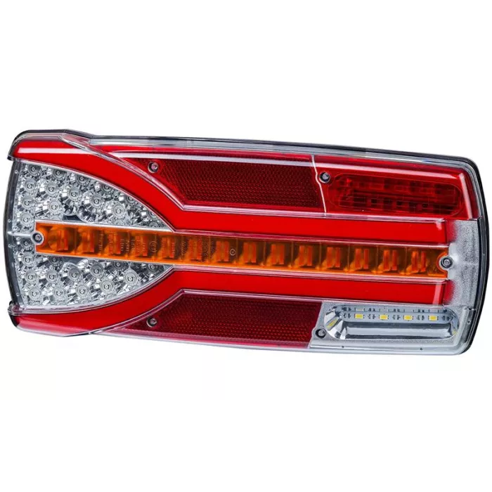 Integrierte Rückleuchte (LED) Weiß - Orange - Rot 12 / 24V Gauche