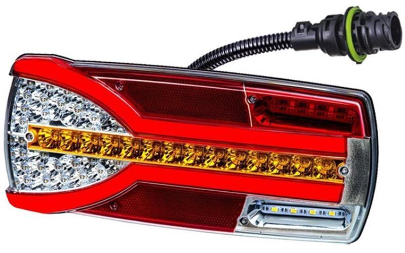 Rückleuchte Mit 7-Pin-Anschluss Mit Dynamischem Blinker (LED) 12 / 24V Links
