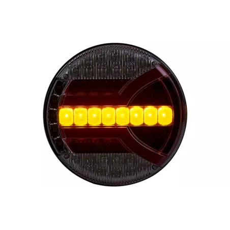 Multifunction Rear Lamp With A Dynamic Direction Indicator (LED) White - Orange - Red 12 / 24V Universal