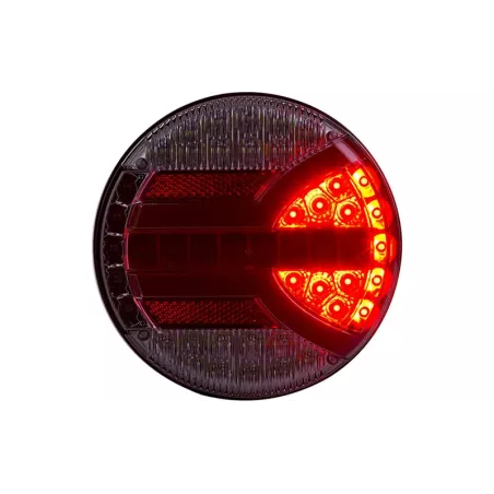Multifunction Rear Lamp With A Dynamic Direction Indicator (LED) White - Orange - Red 12 / 24V Universal