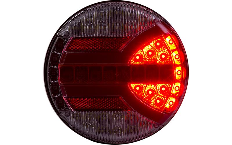 Multifunction Rear Lamp With A Dynamic Direction Indicator (LED) White - Orange - Red 12 / 24V Universal
