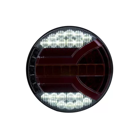 Multifunction Rear Lamp With A Dynamic Direction Indicator (LED) White - Orange - Red 12 / 24V Universal