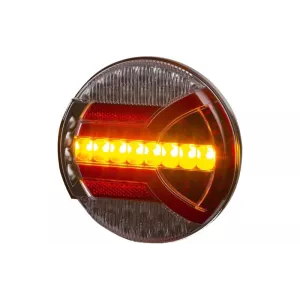 Piloto Combinado Trasero 4 Funciones con Intermitente de Desplazamiento (LED) Blanca - Amarilla - Roja 12 / 24V Universal