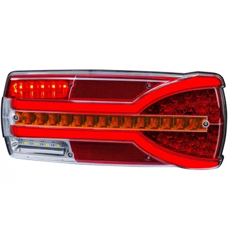 Integrierte Rückleuchte (LED) Weiß - Orange - Rot 12 / 24V Recht