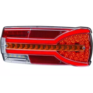 ЗАДНИЙ КОМБИНИРОВАННЫЙ ФОНАРЬ (LED) БЕЛЫЙ - ОРАНЖЕВЫЙ - КРАСНЫЙ 12 / 24V ПРАВАЯ