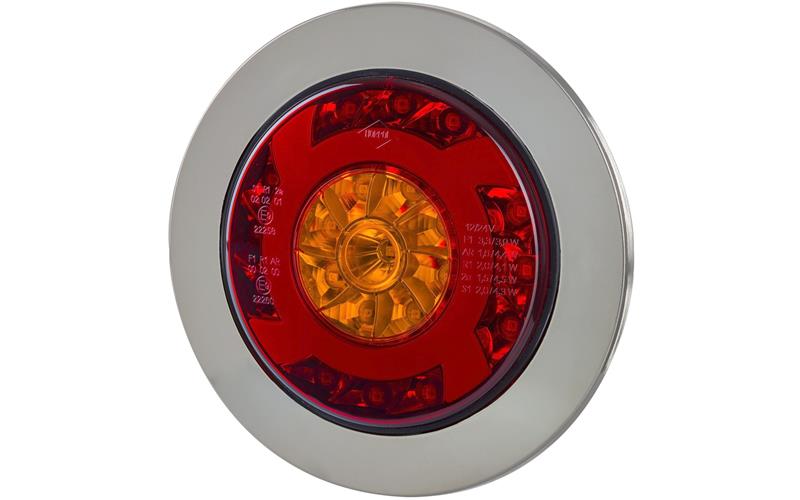 Multifunction Rear Lamp (LED) Orange - Red 12 / 24Vuniversal