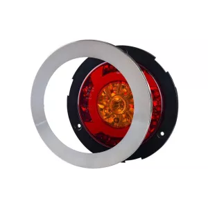 Integrierte Rückleuchte (LED) Orange - Rot 12 / 24V Universal