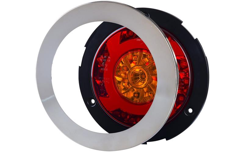 Multifunction Rear Lamp (LED) Orange - Red 12 / 24Vuniversal
