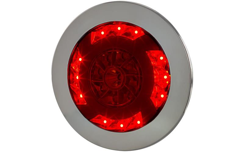 Multifunction Rear Lamp (LED) Orange - Red 12 / 24Vuniversal