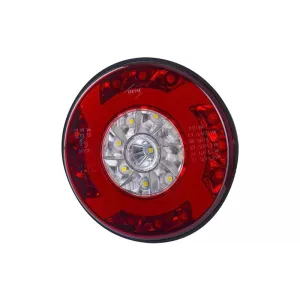 ЗАДНИЙ КОМБИНИРОВАННЫЙ ФОНАРЬ (LED) БЕЛЫЙ - КРАСНЫЙ 12 / 24V УНИВЕРСАЛЬНАЯ