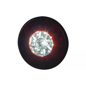 Feu Multifonction Arrière (LED) Blanc - Rouge 12 / 24V Universel