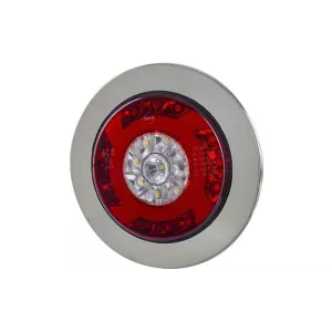 Multifunction Rear Lamp (LED) White - Red 12 / 24V Universal