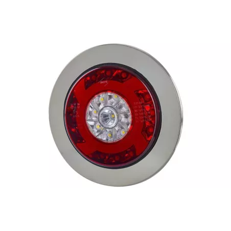 Integrierte Rückleuchte (LED) Weiß - Rot 12 / 24V Universal