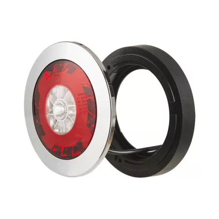 Integrierte Rückleuchte (LED) Weiß - Rot 12 / 24V Universal