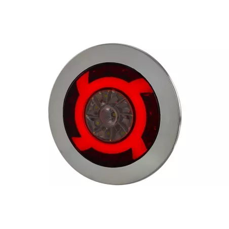 Luz Combinada Trasera (LED) Blanca - Roja 12 / 24V Universal
