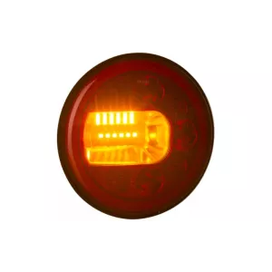 Lampa Zespolona Tylna 3-funkcyjna (LED) Pomarańczowo - Czerwony 12 / 24V Lewa