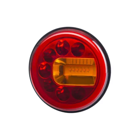 Integrierte Rückleuchte (LED) Orange - Rot 12 / 24V Recht