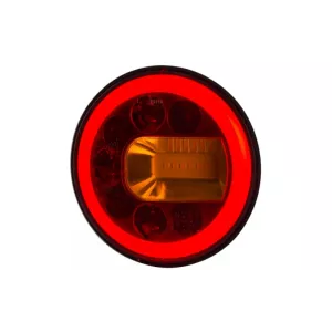 Feu Multifonction Arrière (LED) Orange - Rouge 12 / 24V Droit