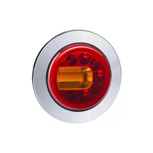 Multifunction Rear Lamp (LED) Orange - Red 12 / 24V Left