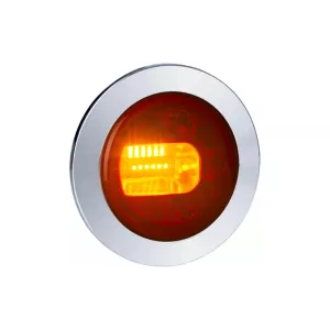 Feu Multifonction Arrière (LED) Orange - Rouge 12 / 24V Gauche