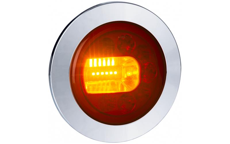 Luz Combinada Trasera (LED) Amarilla - Roja 12 / 24V Izquierdo