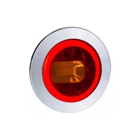 Feu Multifonction Arrière (LED) Orange - Rouge 12 / 24V Gauche