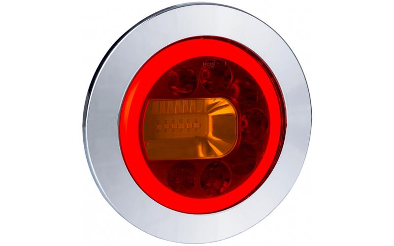 Luz Combinada Trasera (LED) Amarilla - Roja 12 / 24V Izquierdo