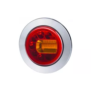Integrierte Rückleuchte (LED) Orange - Rot 12 / 24V Recht