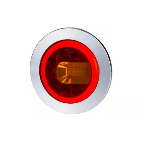 Luz Combinada Trasera (LED) Amarilla - Roja 12 / 24V Derecho
