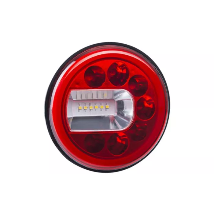 Feu Multifonction Arrière (LED) Blanc - Rouge 12 / 24V Gauche