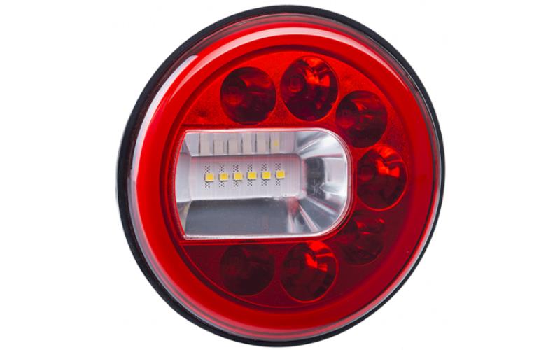 Multifunction Rear Lamp (LED) White - Red 12 / 24V Left