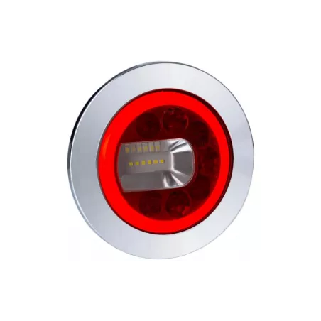 Luz Combinada Trasera (LED) Blanca - Roja 12 / 24V Izquierdo