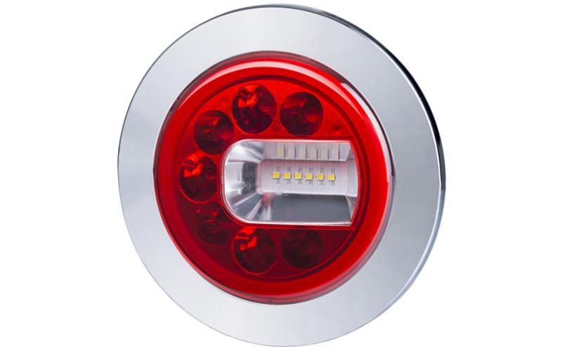 Multifunction Rear Lamp (LED) White - Red 12 / 24V Right