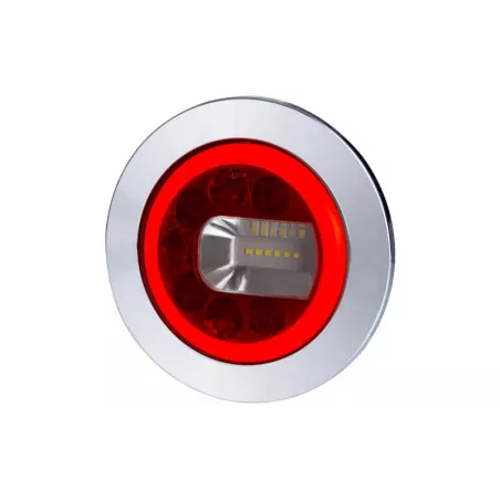 Luz Combinada Trasera (LED) Blanca - Roja 12 / 24V Derecho