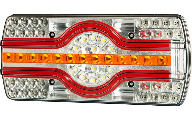 Multifunction Rear Lamp (LED) White - Orange - Red 12 / 24V Universal