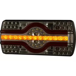 Feu Multifonction (LED) Blanc - Orange - Rouge 12 / 24V Universel