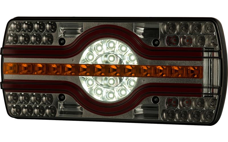 Multifunction Rear Lamp (LED) White - Orange - Red 12 / 24V Universal