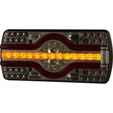Integrierte Rückleuchte (LED) Weiß - Orange - Rot 12 / 24V Gauche