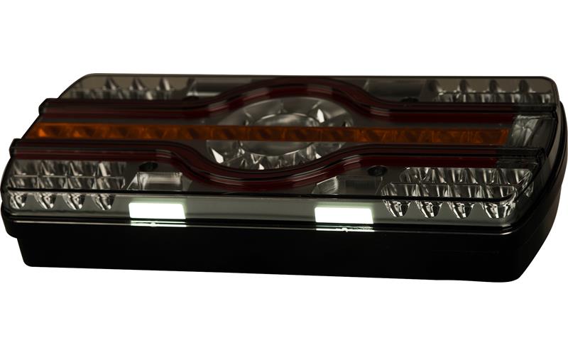 Feu Multifonction (LED) Blanc - Orange - Rouge 12 / 24V Gauche