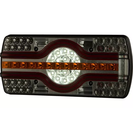 Multifunction Rear Lamp (LED) White - Orange - Red 12 / 24V Left