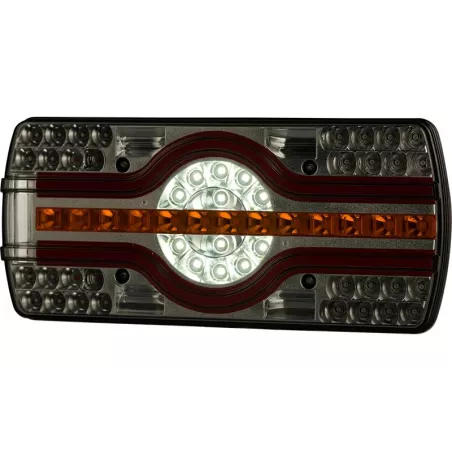 Integrierte Rückleuchte (LED) Weiß - Orange - Rot 12 / 24V Recht