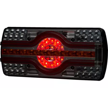 Feu Multifonction (LED) Blanc - Orange - Rouge 12 / 24V Universel
