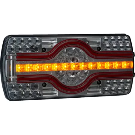 Integrierte Rückleuchte (LED) Weiß - Orange - Rot 12 / 24V Recht