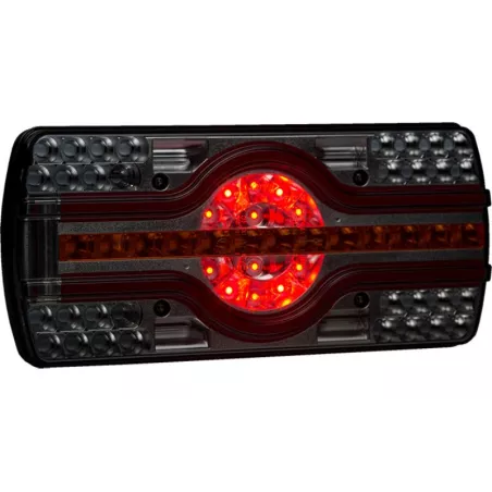 Luz Combinada - Iluminación de La MatrÍcula En La Parte Inferior (LED) Blanca - Amarilla - Roja 12 / 24V Derecho