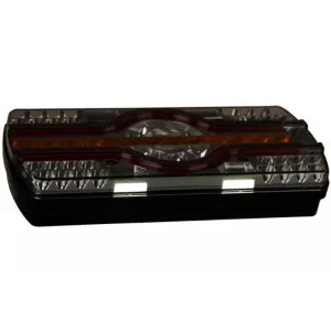Lampa Zespolona Ze światłem Oświetlenia Tablicy Rejestracyjnej Dolne (LED) Biało - Pomarańczowo - Czerwony 12 / 24V Prawy